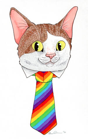Rainbow Crouton
